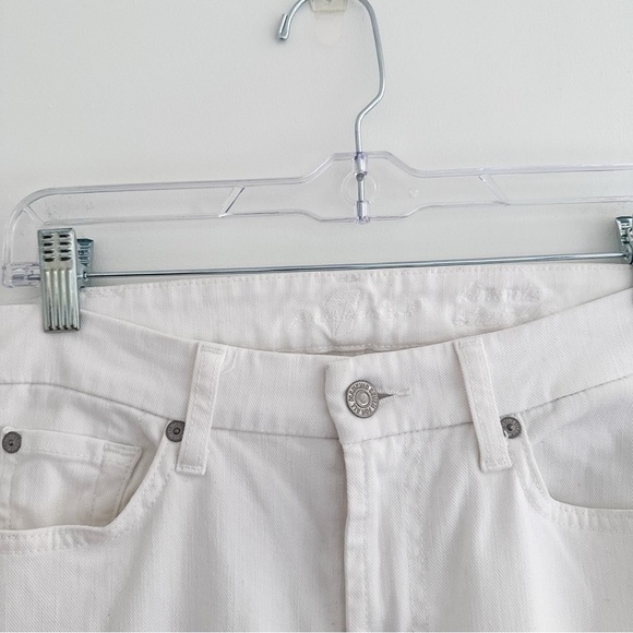 7 For All Mankind White Jeans - Picture 5 of 9